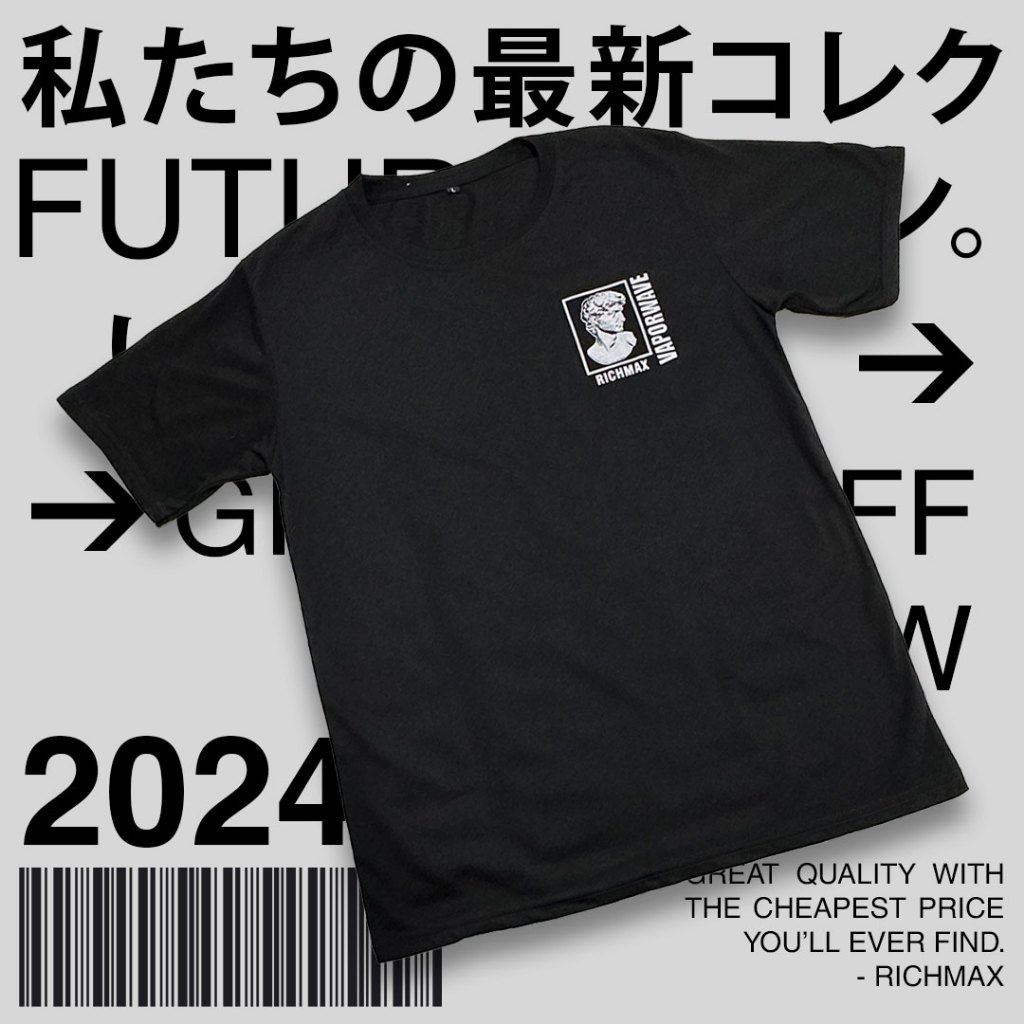 KAOS DISTRO PRIA RICHMAX VAPOR INDUSTRIAL