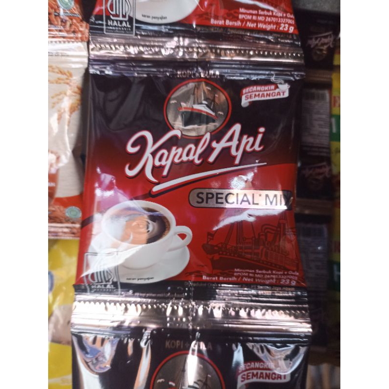 

Kopi Kapal api mix sachset