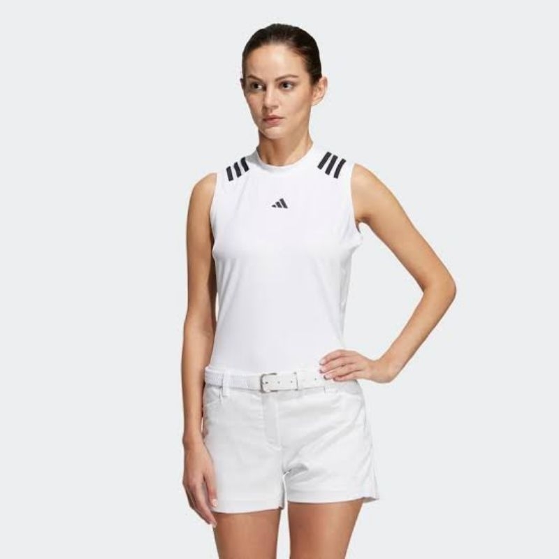 ADIDAS GOLF AEROREADY MOCK-NECK SLEEVELESS SHIRT ADIHS9018