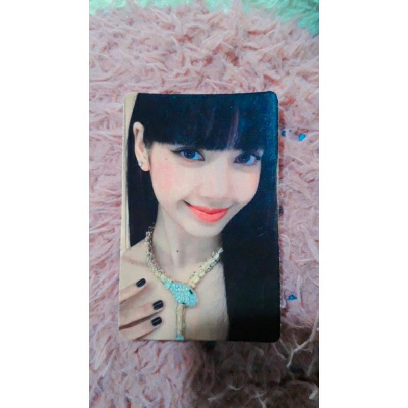 Photocard Lisa Blackpink UNofficial .