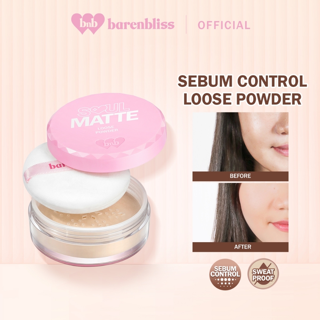 BNB barenbliss Soul-Matte Loose Powder Korea Bedak Tabur