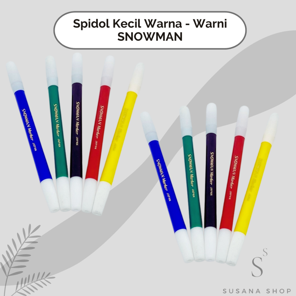 Spidol Kecil SNOWMAN Warna-warni / Spidol Kecil / Spidol Warna - Warni (1pc)