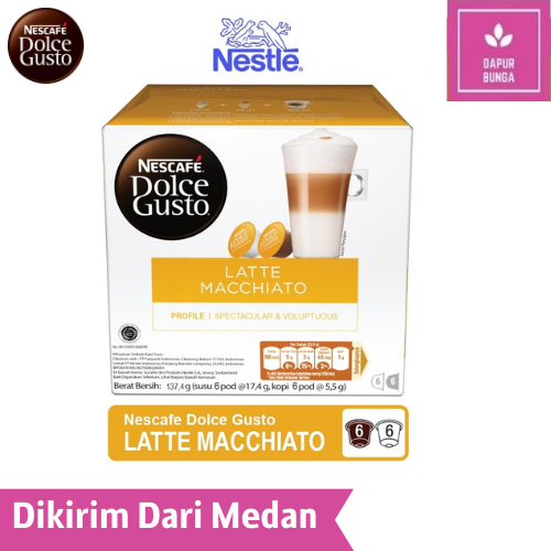 

Capsule Nescafe Dolce Gusto NDG Latte Macchiato 1 Box Original Nestle