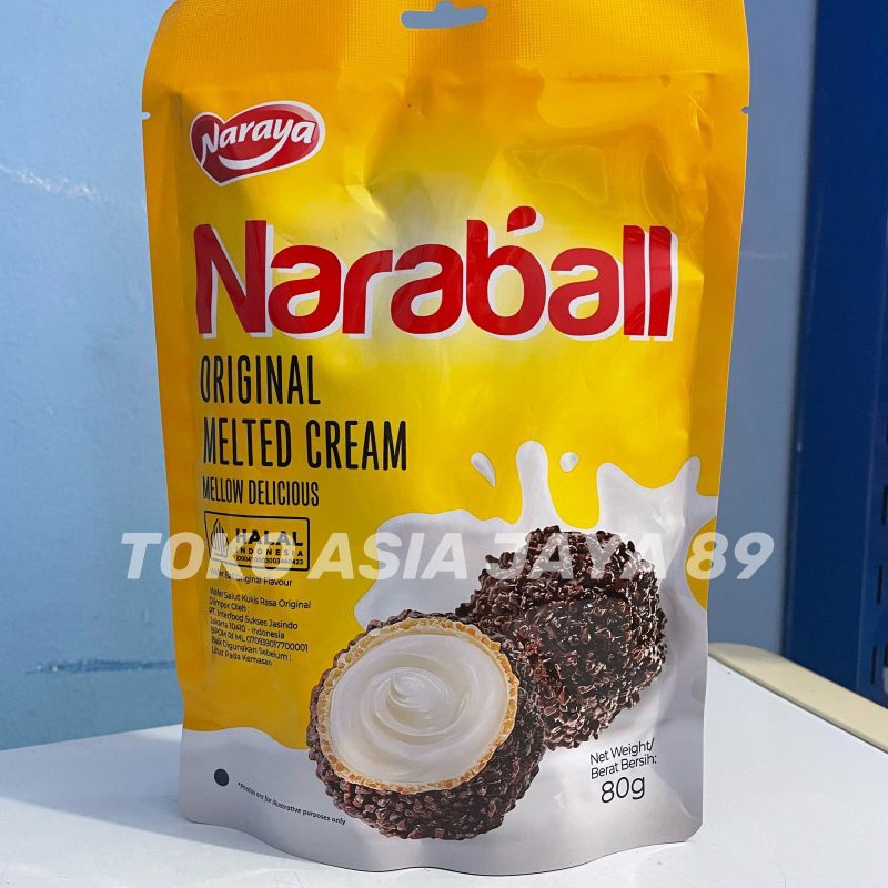 

Naraball wafer ball original melted cream