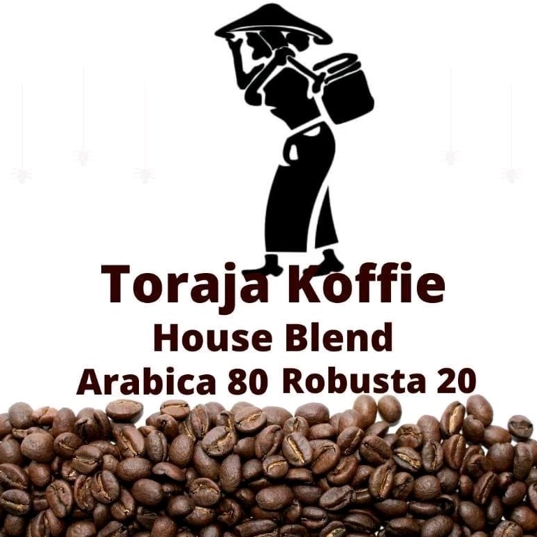 

Toraja Koffie Sapan House Blend Kopi Arabica Toraja Blend Robusta Toraja 1kg