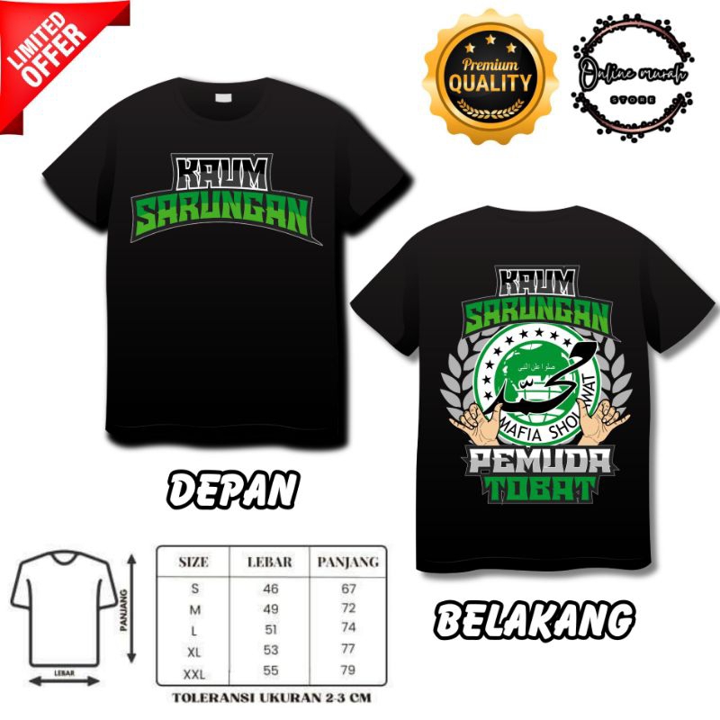 Om Store | Kaos Kaum Sarungan | Kaos Syekhermania| Kaos Santri | keren