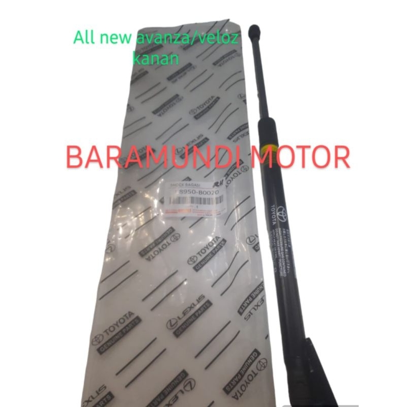 sokbreker bagasi belakang sebelah kanan/rh khusus buat mobil all New Avanza,veloz.part number:68950-
