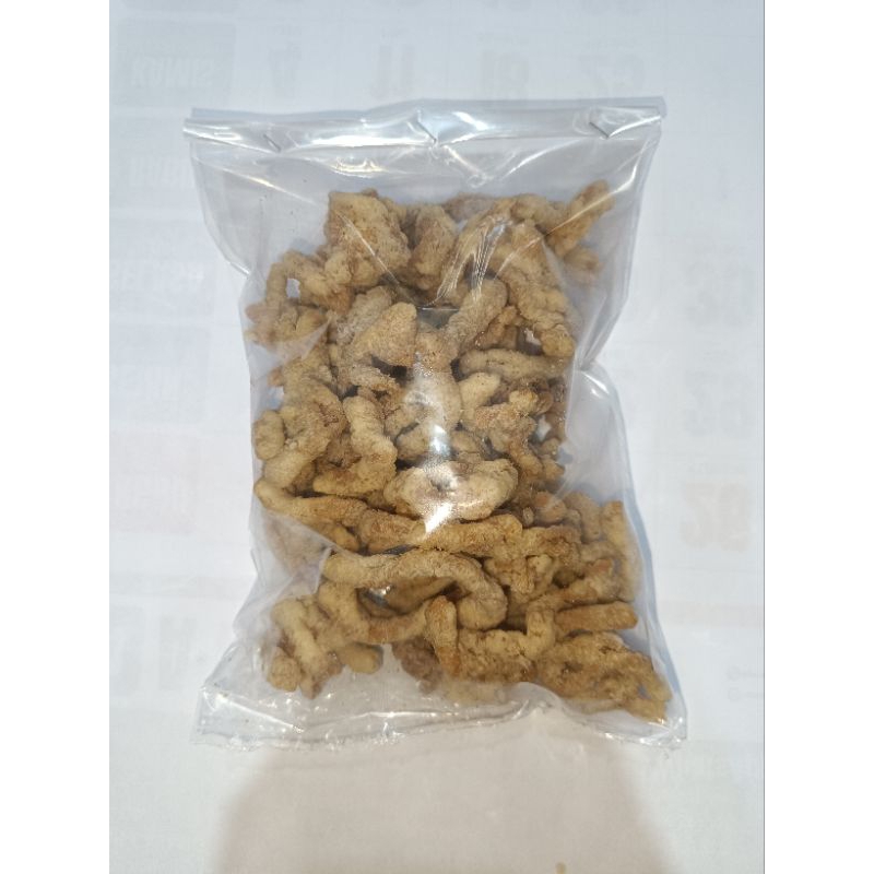 

kripik usus 1/2 kg