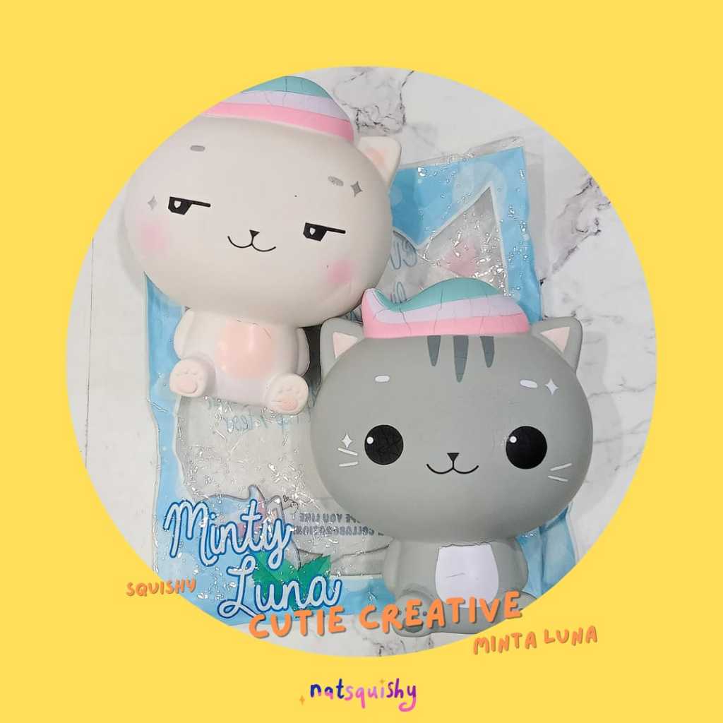 Natsquishy -, Squishy Cutie Creative Minty Luna