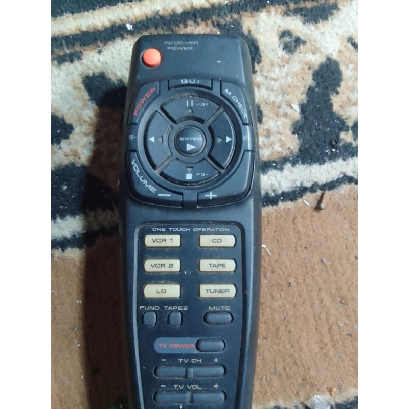 remote AV RECEIVER PIONEER