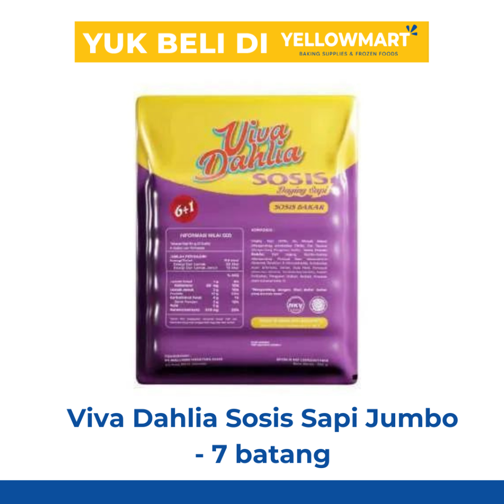 

Viva Dahlia Sosis Sapi Bakar Jumbo - 500gr
