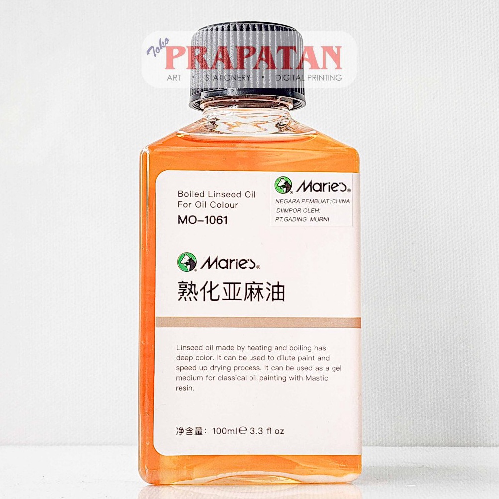 

KODE H3L9 Maries Boiled Linseed Oil 1ml MO161 Medium Cat Minyak