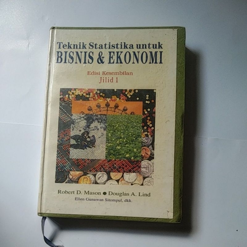 Original Teknik Statistika untuk bisnis & Ekonomi jilid 1 Robert D Mason