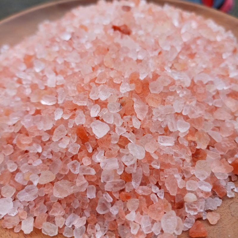 

Garam Himalaya Pink Salt Himsalt Kasar Kristal 500g