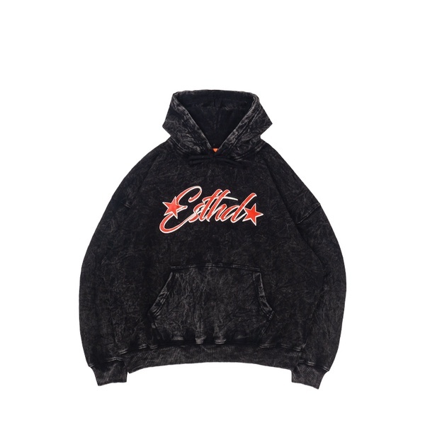 Easthood Aces Hood Sweater Hoodie Washed Hitam