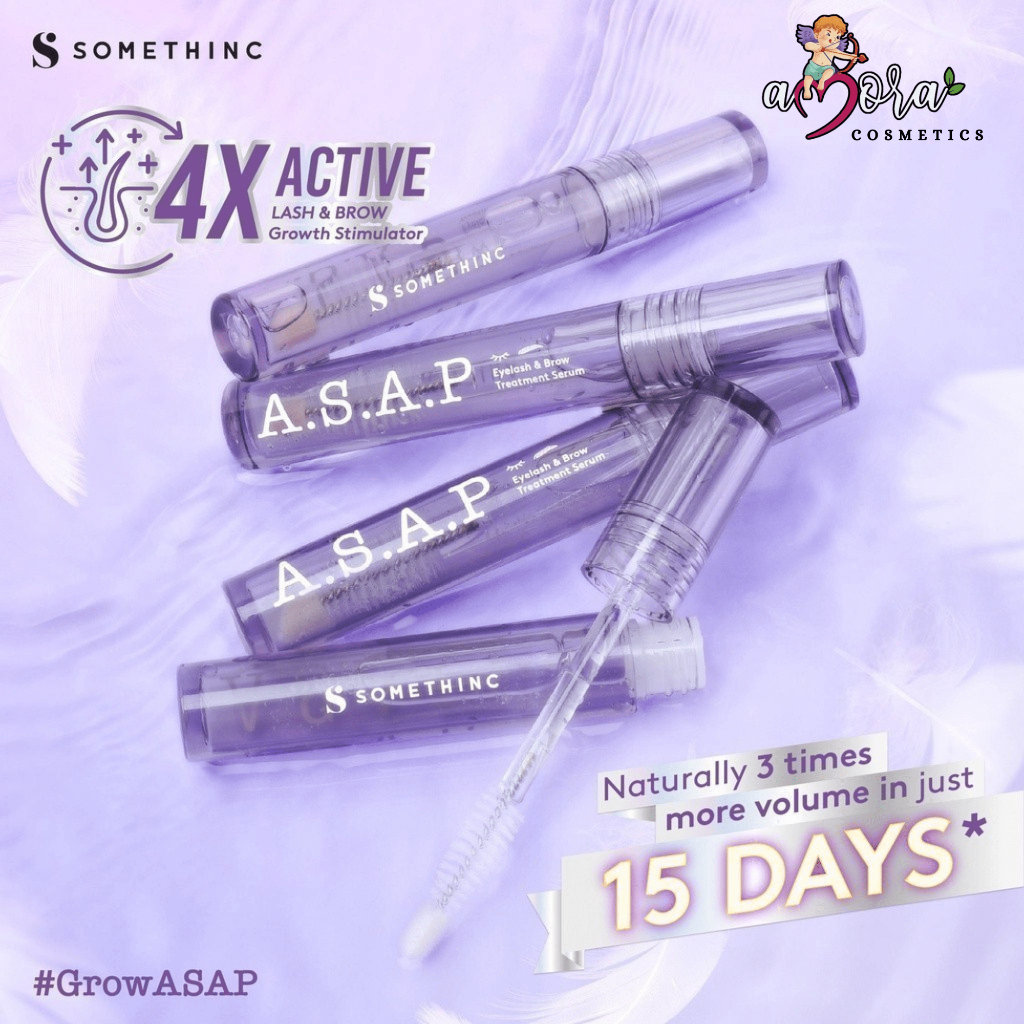 Somethinc ASAP Eyelash & Brow Treatment Serum - Amora Cosmetics