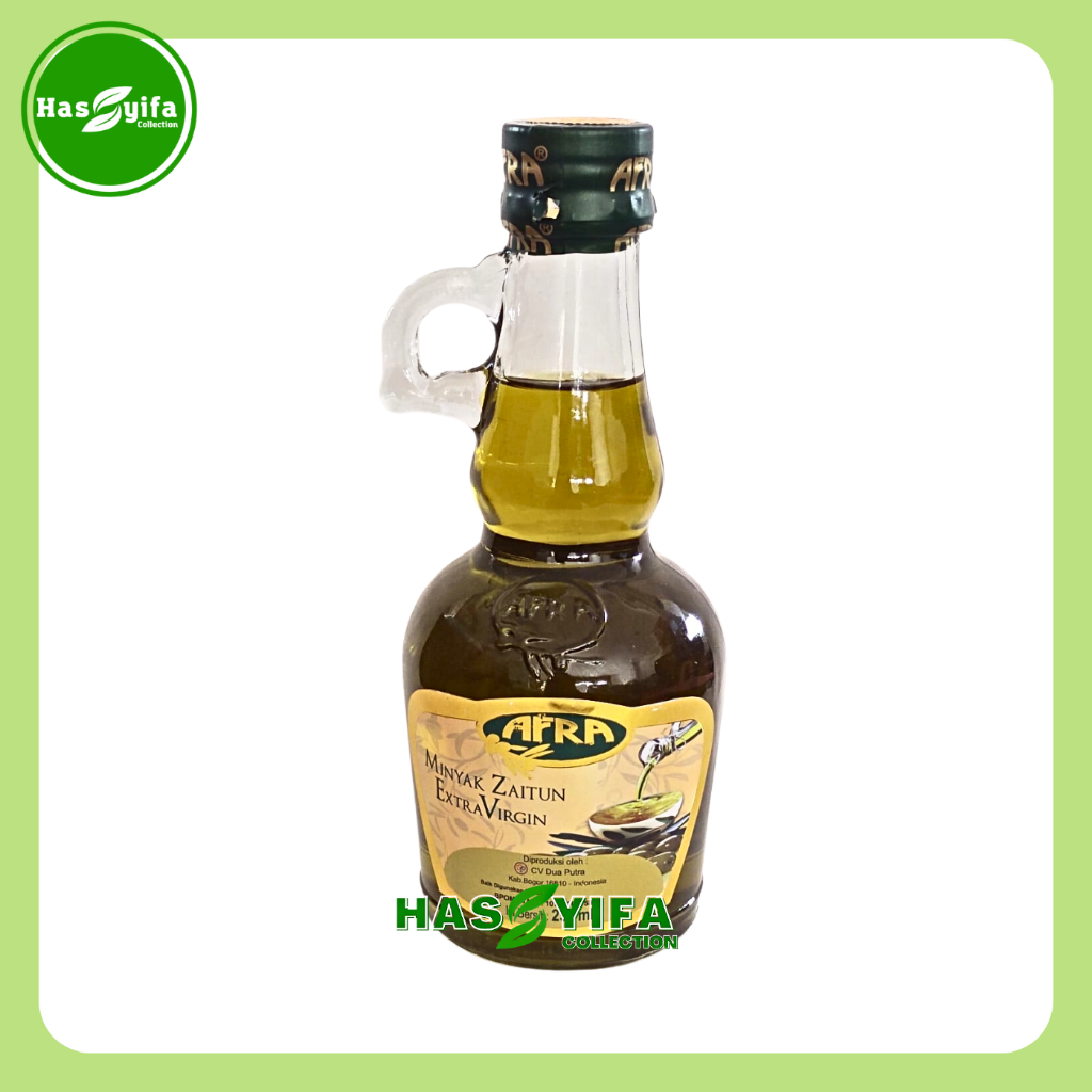 

Zaitun Afra Extra Virgin Kemasan Teko Handle 250ml