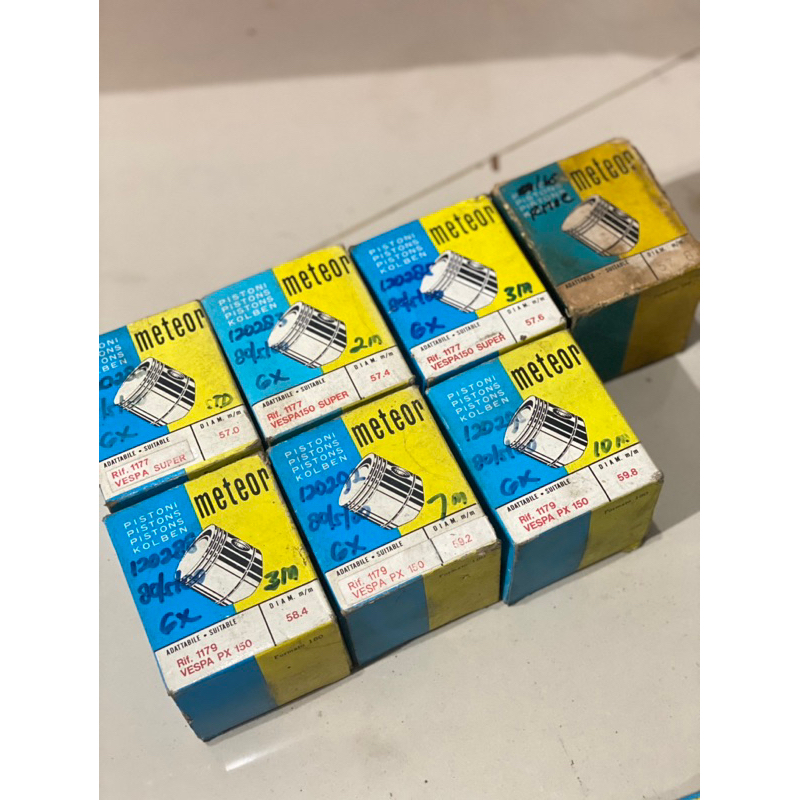 seher set vespa meteor original