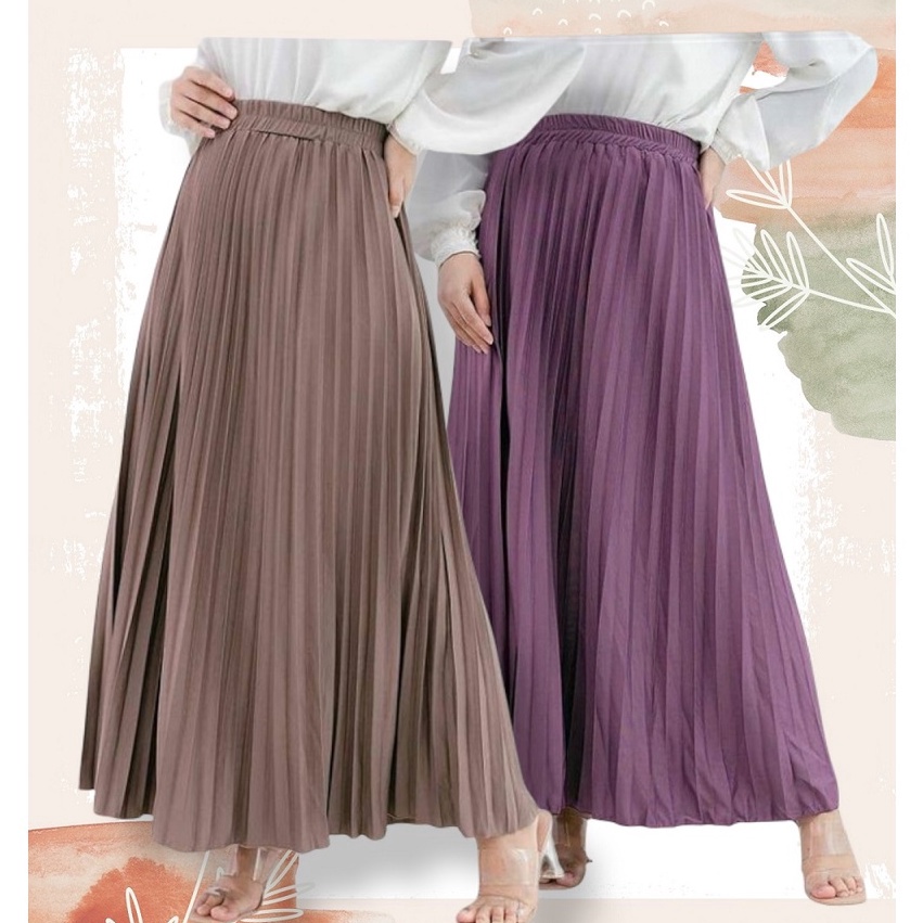 Memang Keren Rok plisket jumbo premium tebal PART 1