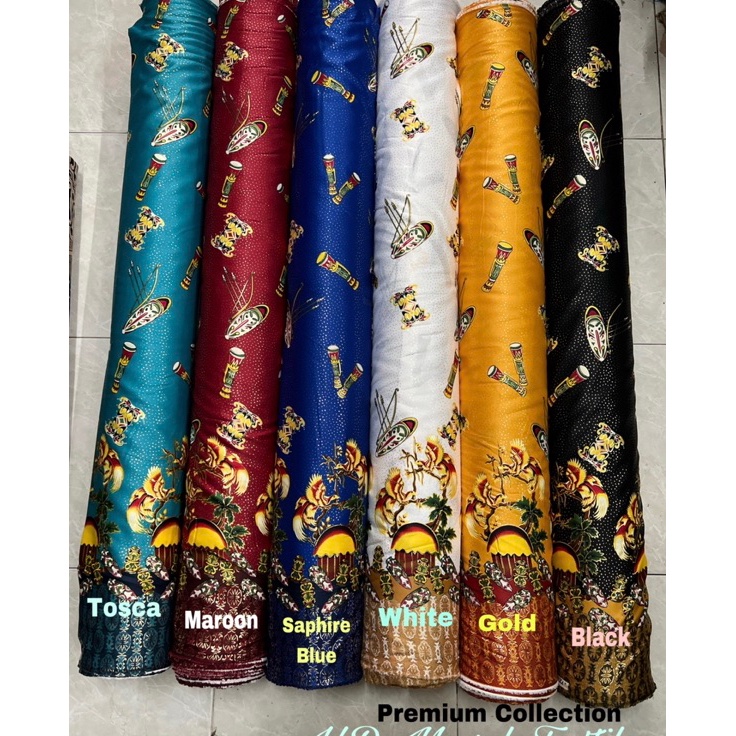 Sale plus HARGA PER METER PAPUA PART X Kain Batik Papua Asli Premium SILK Pria Wanita lb12 KUALITAS 