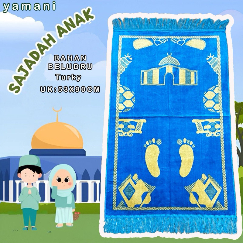 SAJADAH KARAKTER ANAK HARGA GROSIR PER KODI / 20 PCS