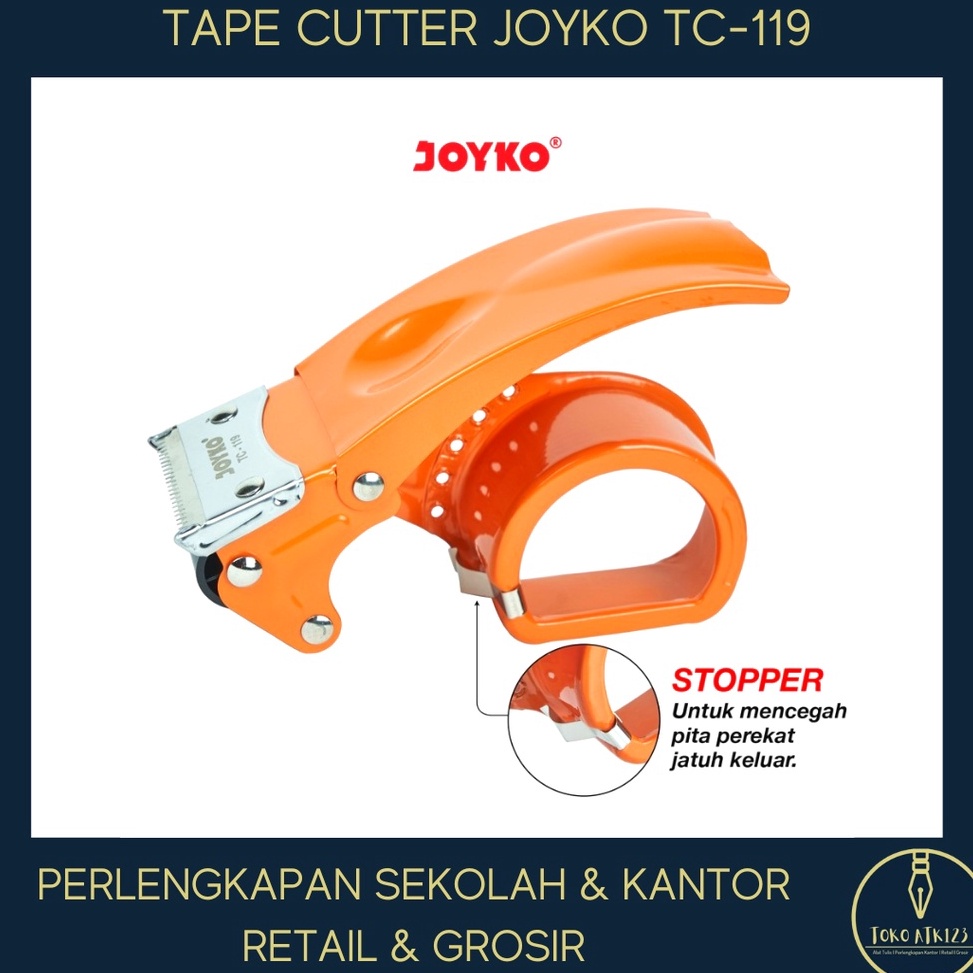 

ART V55U Tape Cutter Tape Dispenser Pemotong Pita Perekat Joyko TC119