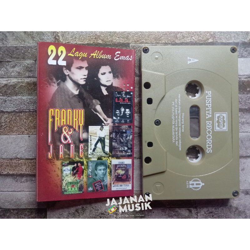 Kaset 22 Lagu Emas Franky & Jane