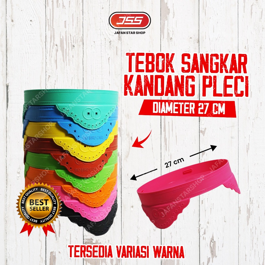 Tebok Sangkar Kandang Pleci Diameter 27 cm