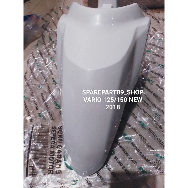 Spakbor Depan / Fender Front / Warna Putih / Vario 150 2018 / Vario 125 2018