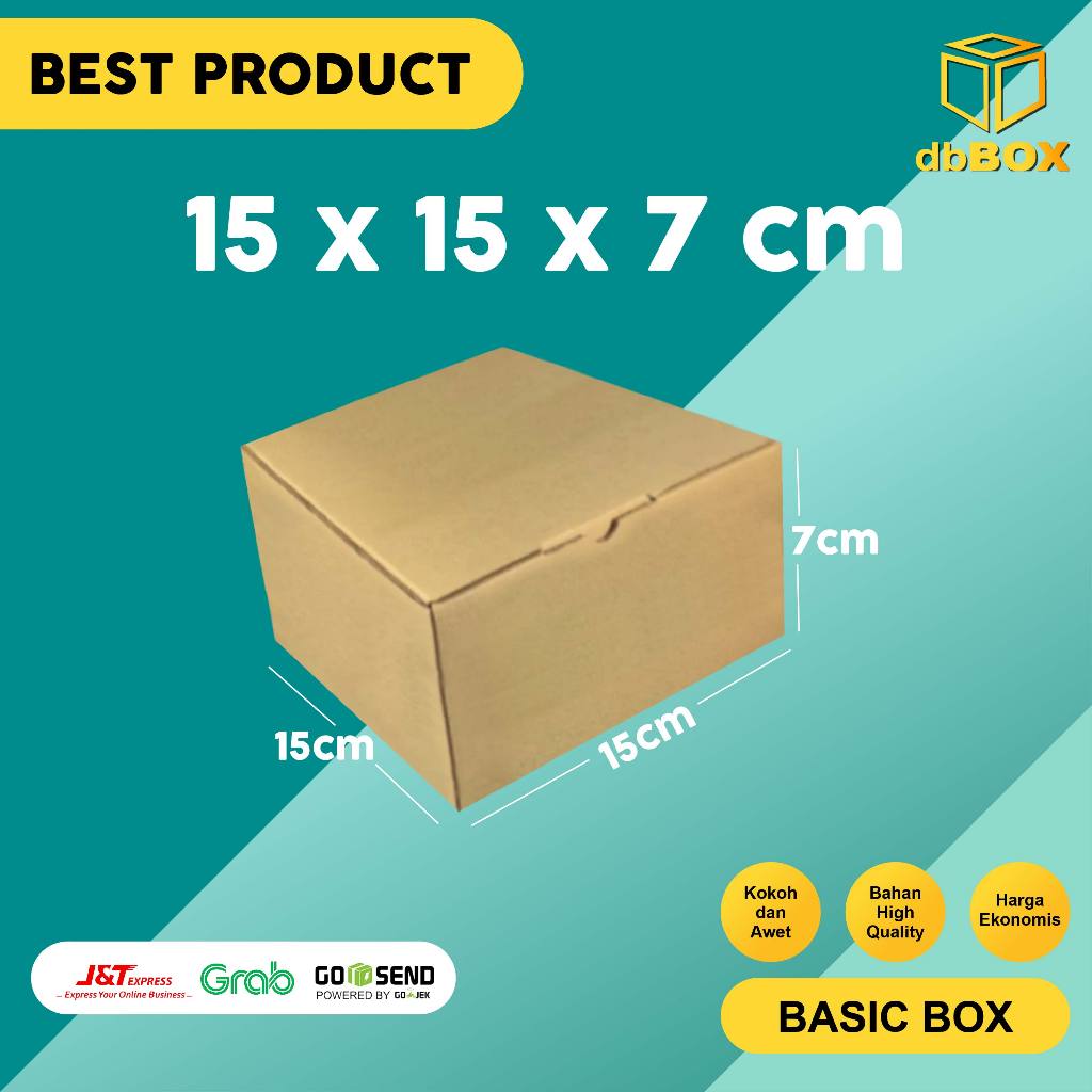 

(10Pcs) Kardus 15x15x7 cm - Die Cut dan easy usage –