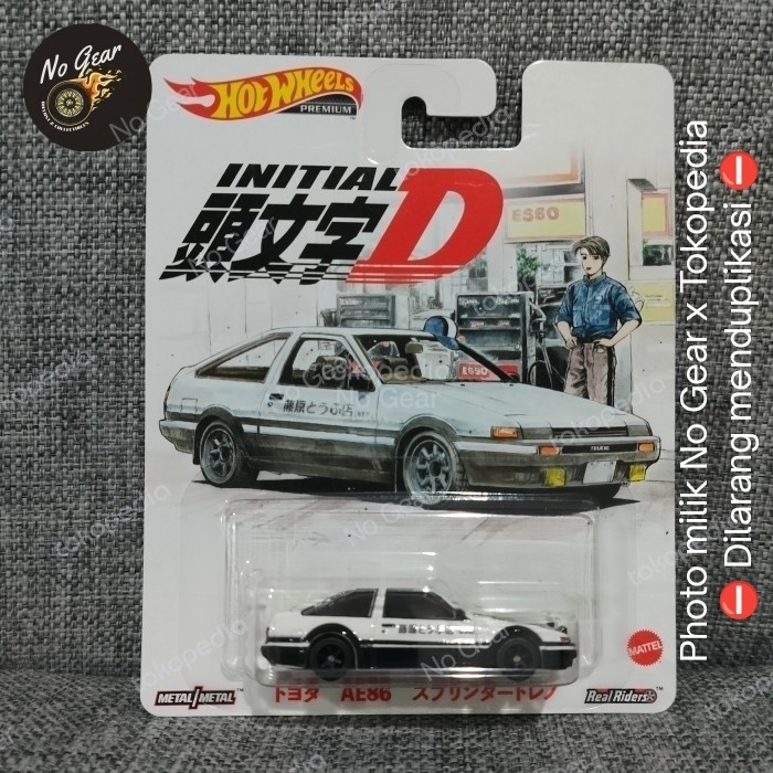 Hot wheels Toyota AE86 Initial D Asli Original Authentic not custom