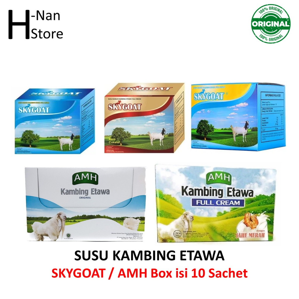 

Susu Kambing Etawa Bubuk Skygoat AMH