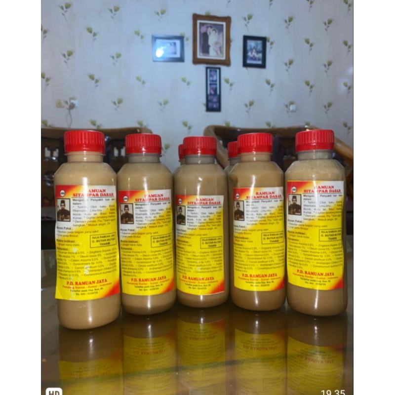 Ramuan Sitampar Dasar - Obat Herbal Terkilir, Encok, Rematik & Nyeri Otot
