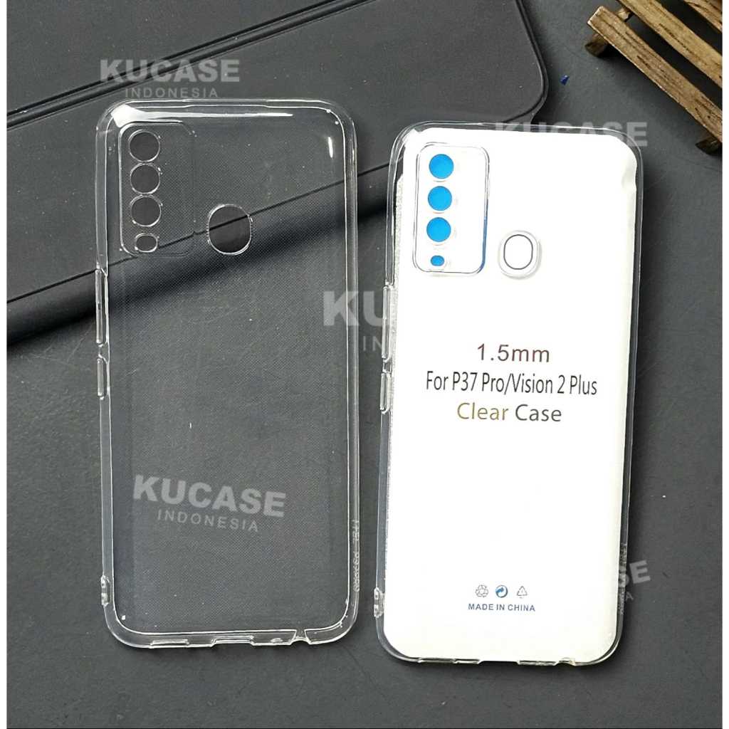 Itel Vision 2 Plus Itel Vision 3 Vision 1 Plus Clear Case 2.0mm Softcase Bening Transparan Case Itel