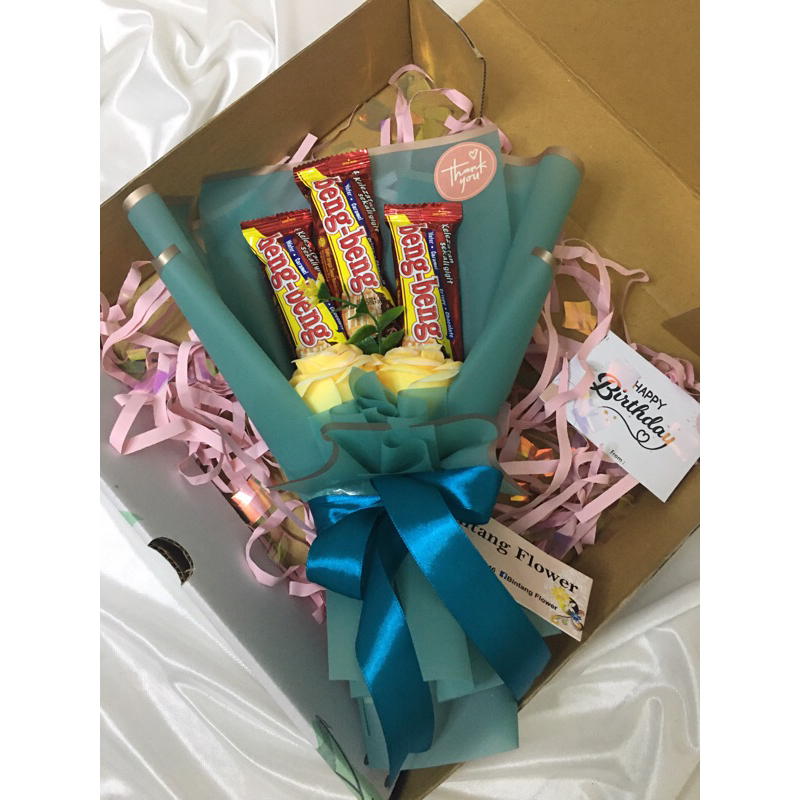 

buket kado/kado ultah/kado valentine/buket mini