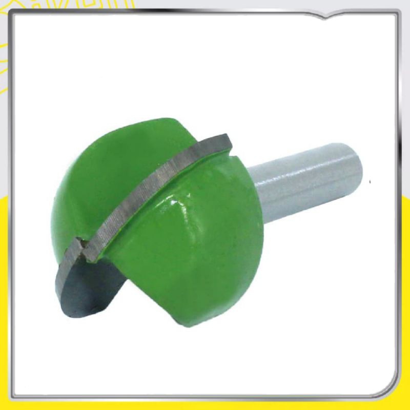 Mata Bor Profil Kayu Round Bit Mata Router Setengah Lingkaran Batang As 6mm