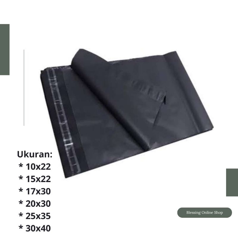 

Polymailer plastik packing online amplop Isi 100 PCS