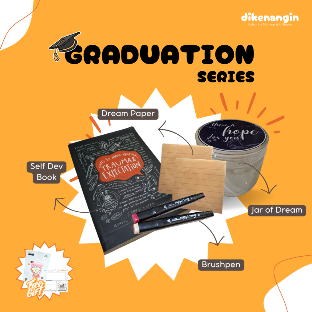 

GRADUATION HAMPERS/ HAMPERS KADO GIFT BOX/ SET HADIAH LUCU / KADO KELULUSAN EDISI MEI 2024