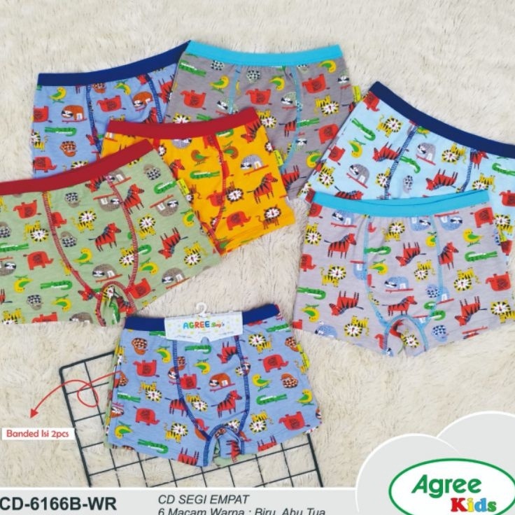 Terbaru CELANA DALAM BOXER AGREE KIDSBOXER ANAK PRIA AGREE
