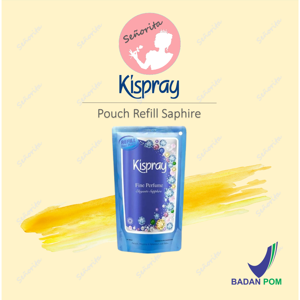 KISPRAY Pouch Refill Sapphire 200 ml