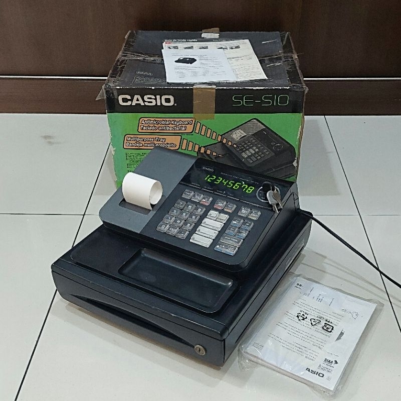 

Cash Register Casio SE-S10 Bekas