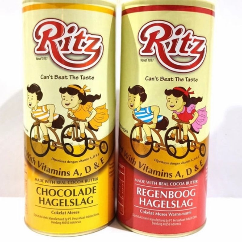

Ritz Chocolate Regenboog Hagelslag Mesis