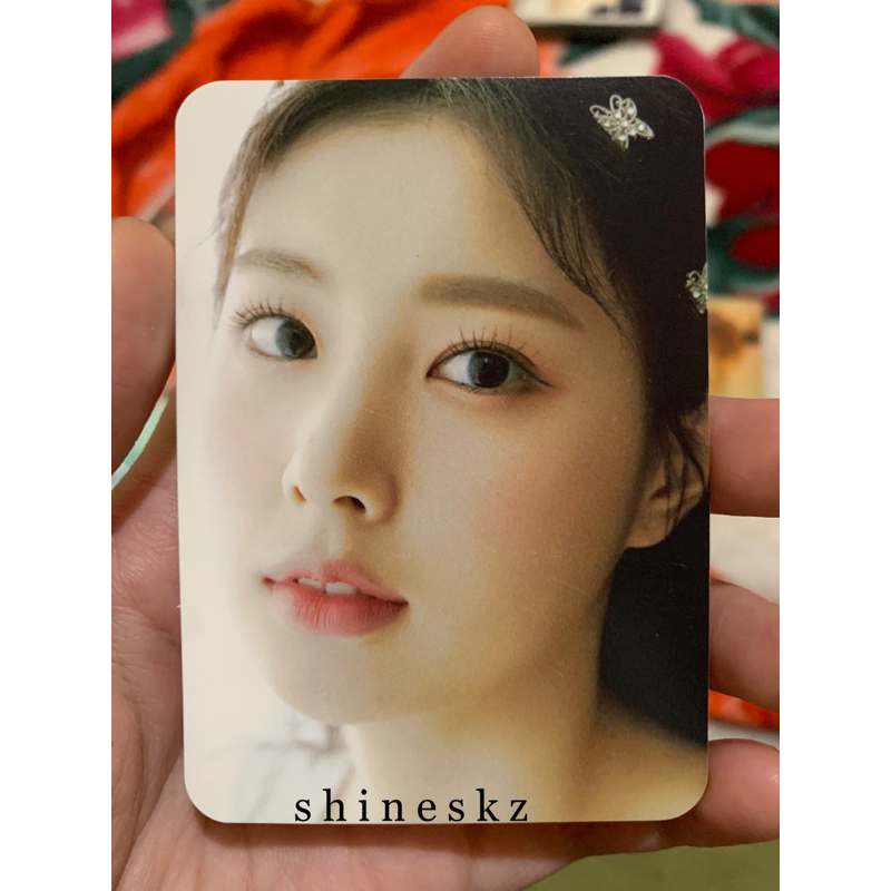 Photocard Hyewon Izone Dicon Official
