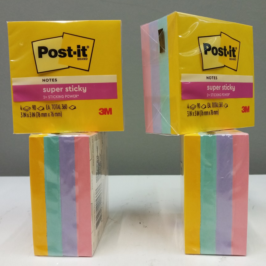 

Dapatkan Koin 3M Post It Super Sticky Notes 6544SSSWT Sweets 3 inch x 3 inch