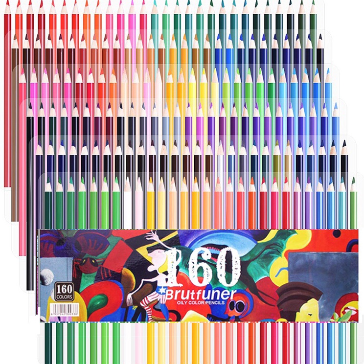 

Hadir Hebat Slayershop 16 127248 Warna Minyak Profesional Pensil Warna Set Artis Lukisan Sketsa Kayu Warna Pensil Seni Sekolah perlengkapan