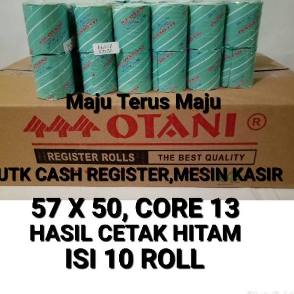 

Langsung Order Kertas Thermal Struk 57x5 Merk Otani Isi 1RollCore 13