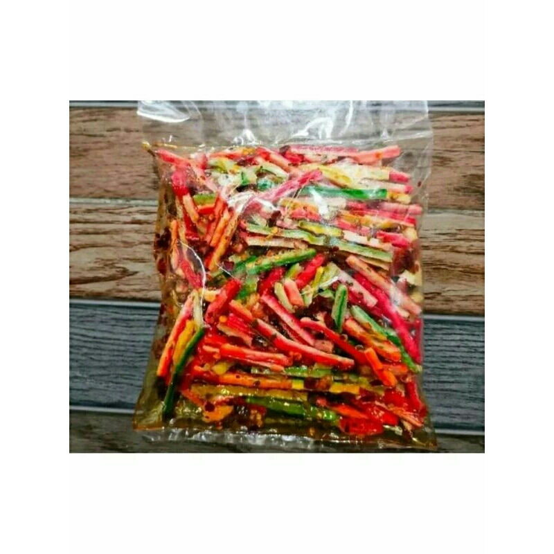 

seblak kerupuk beton/kerupuk jaat pedas daun jeruk isi 1kg