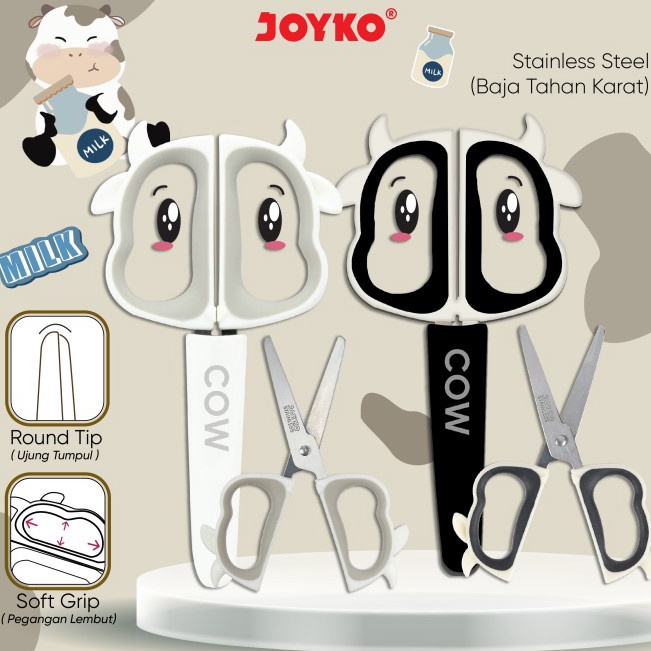 

Big Sale Gunting Scissors Joyko SC28 Cow