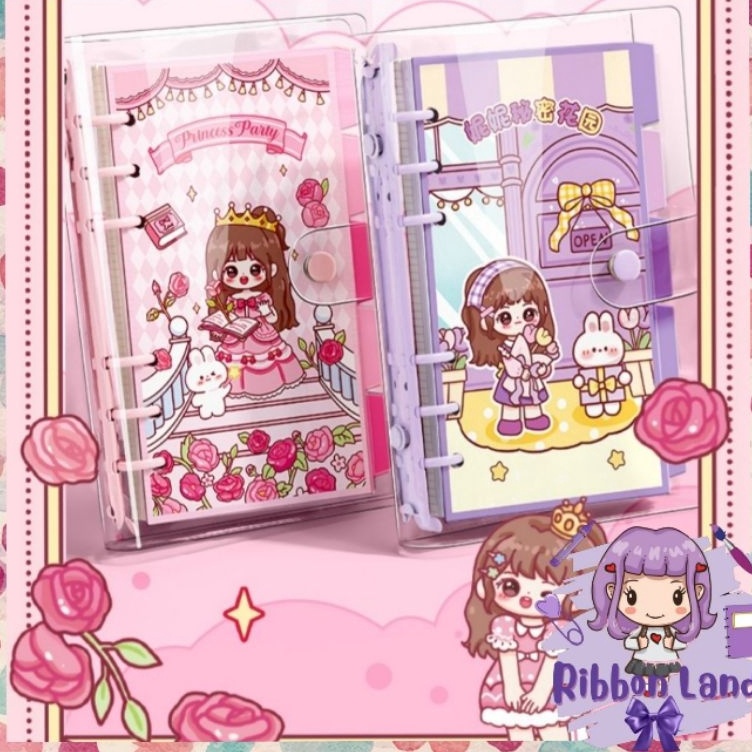 

Diskon sd 2 A6 ORJI Set Binder Diary Kertas NINI PRINCESS FRIENDS