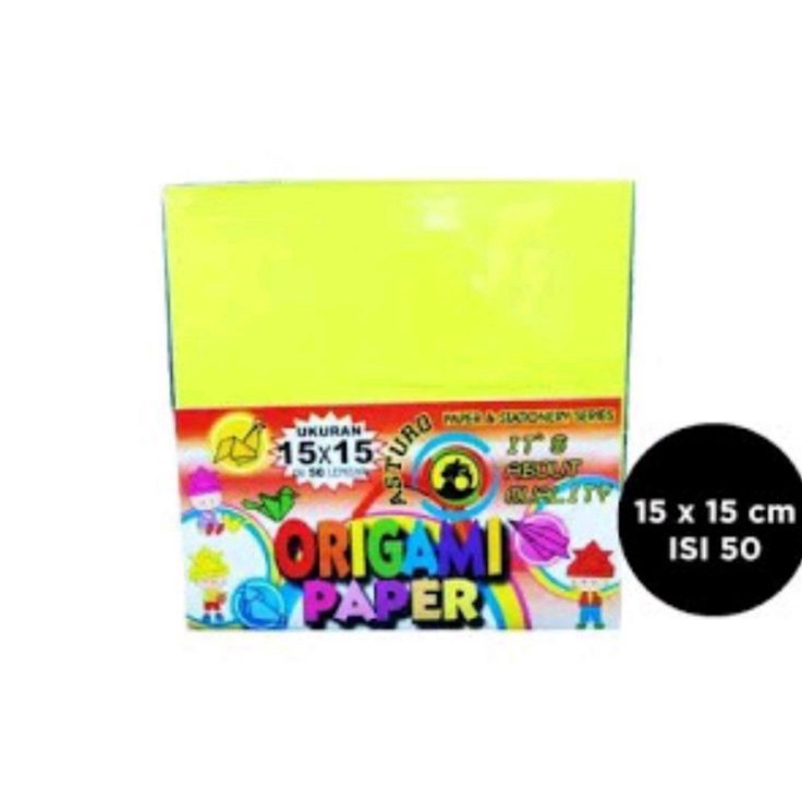 

Paling Terkini Kertas Origami Asturo 15x15 1pad5lbr